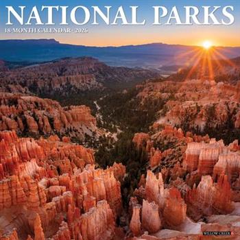 National Parks 2026 12 X 12 Wall Calendar