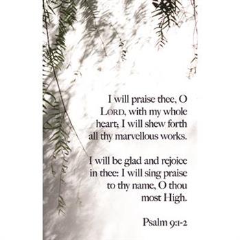 General Worship Bulletin: I Will Praise Thee (Package of 100)