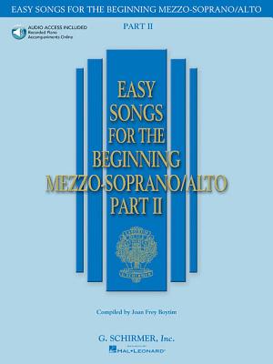 Easy Songs for the Beginning Mezzo-soprano/Alto
