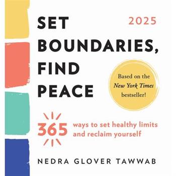 2025 Set Boundaries, Find Peace Boxed Calendar