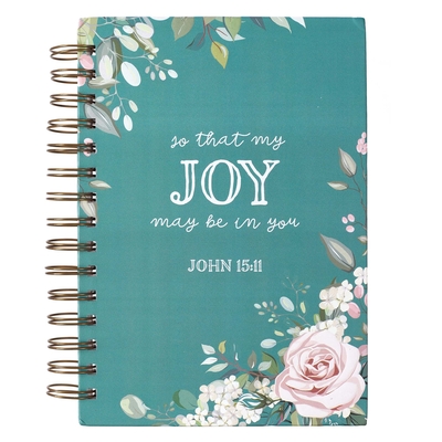 Journal Wirebound Large That Joy May Be in You - John 15:11