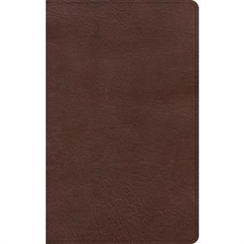 KJV Single-Column Personal Size Bible, Brown Leathertouch