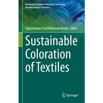 Sustainable Coloration of Textiles