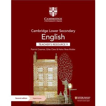 Cambridge Lower Secondary English Teacher's Resource 9 with Digital Access