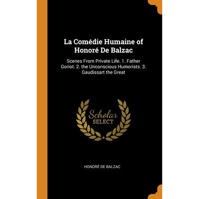 La Com矇die Humaine of Honor矇 De Balzac
