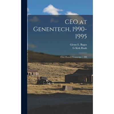 CEO at Genentech, 1990-1995