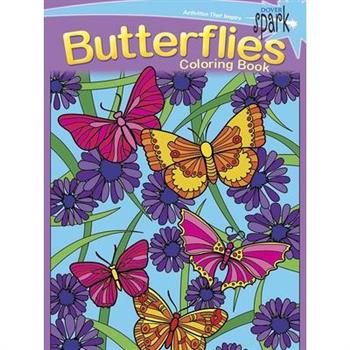 Butterflies Coloring Book