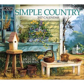 Simple Country 2027 Wall Calendar