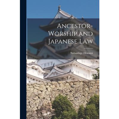 Ancestor-worship and Japanese Law