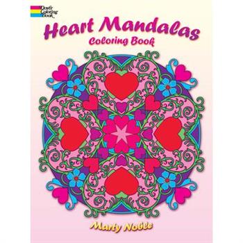 Heart Mandalas Coloring Book