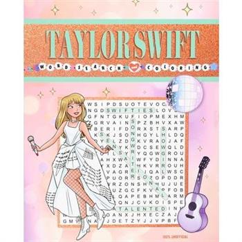 Taylor Swift Word Search and Coloring