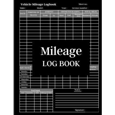 Mileage Log Book