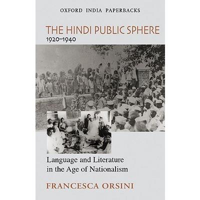 The Hindi Public Sphere 1920-1940