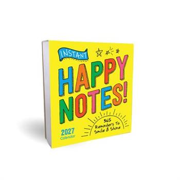 2027 Instant Happy Notes Boxed Calendar
