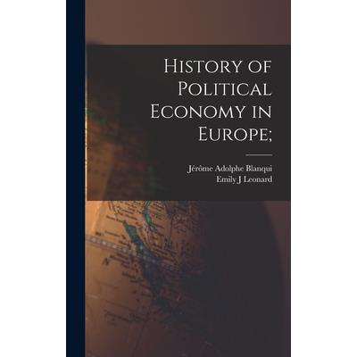 History of Political Economy in Europe;