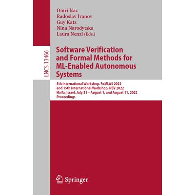 Software Verification and Formal Methods for ML-Enabled Autonomous Systems