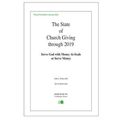 The State of Church Giving Through 2019