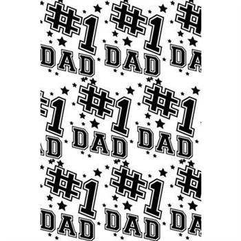 #1 Dad Composition Notebook - Small Ruled Notebook - 6x9 Lined Notebook (Softcover Journal