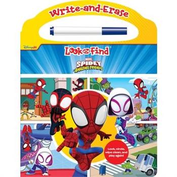 Disney Junior Marvel Spidey and His Amazing Friends: Write-And-Erase Look and Find
