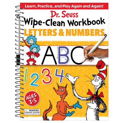 Dr. Seuss Wipe-Clean Workbook: Letters and Numbers