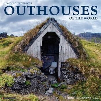 Outhouses 2026 12 X 12 Wall Calendar