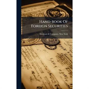Hand-book Of Foreign Securities Hand-book Of Foreign Securities