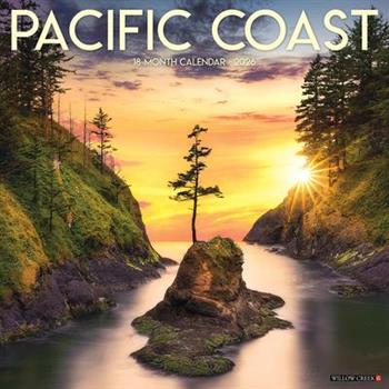 Pacific Coast 2026 12 X 12 Wall Calendar