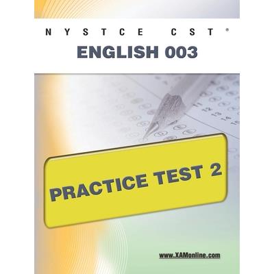Nystce Cst English 003 Practice Test 2
