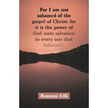 General Worship Bulletin: Not Ashamed (Package of 100)