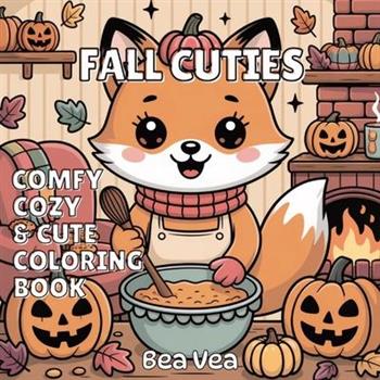 Fall Cuties Comfy, Cozy & Cute Coloring Book
