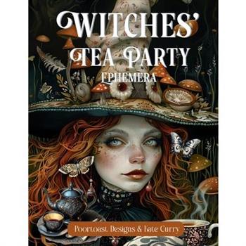 Witches' Tea Party Ephemera Book