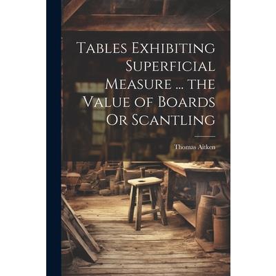 Tables Exhibiting Superficial Measure ... the Value of Boards Or Scantling