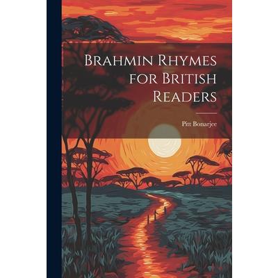 Brahmin Rhymes for British Readers