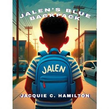 Jalen's Blue Backback