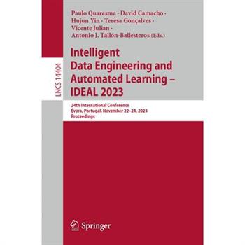 Intelligent Data Engineering and Automated Learning - Ideal 2023