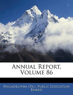 Annual Report, Volume 86
