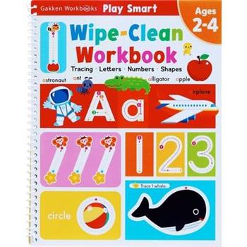 Play Smart Wipe-Clean Workbook Ages 2-4: Tracing, Letters, Numbers, Shapes Play Smart Wipe-Clean Workbook Ages 2-4: Tracing, Letters, Numbers, Shapes