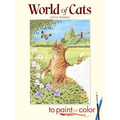 World of Cats to Paint or Color