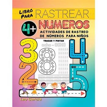 Libro Para Rastrear Numeros Para Ninos 4＋
