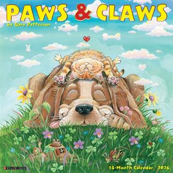 Paws & Claws by Gary Patterson 2026 12 X 12 Wall Calendar