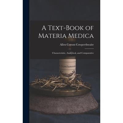 A Text-Book of Materia Medica