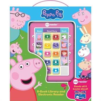 Peppa Pig: Me Reader 8-Book Library and Electronic Reader Sound Book Set