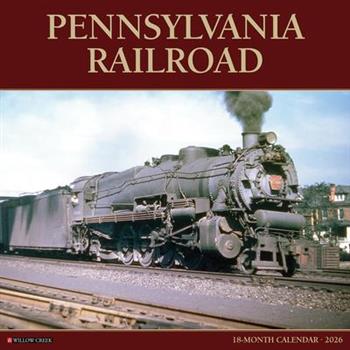 Pennsylvania Railroad 2026 12 X 12 Wall Calendar