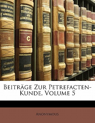 Beitr GE Zur Petrefacten-Kunde