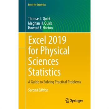 Excel 2019 for Physical Sciences Statistics