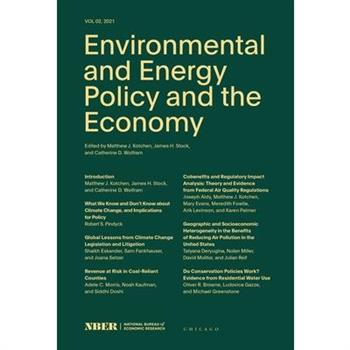 Environmental and Energy Policy and the Economy, 2