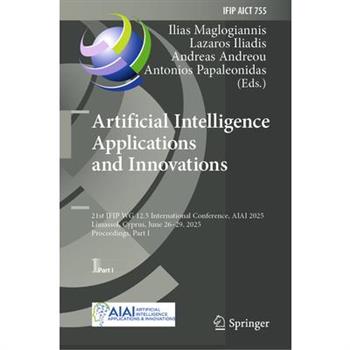 Artificial Intelligence Applications and Innovations