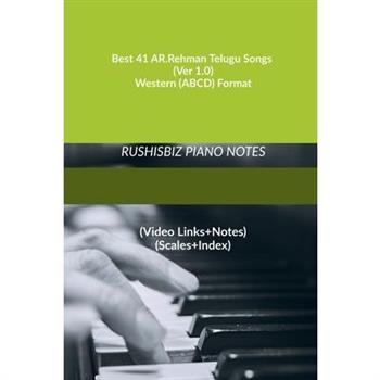 Best 41 AR.Rehman Telugu Songs (Ver 1.0) - Western (ABCD) Format