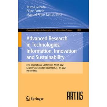 Advanced Research in Technologies, Information, Innovation and Sustainability