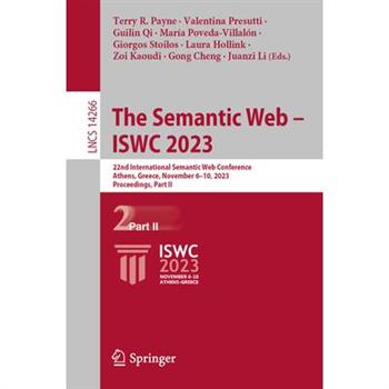 The Semantic Web - Iswc 2023